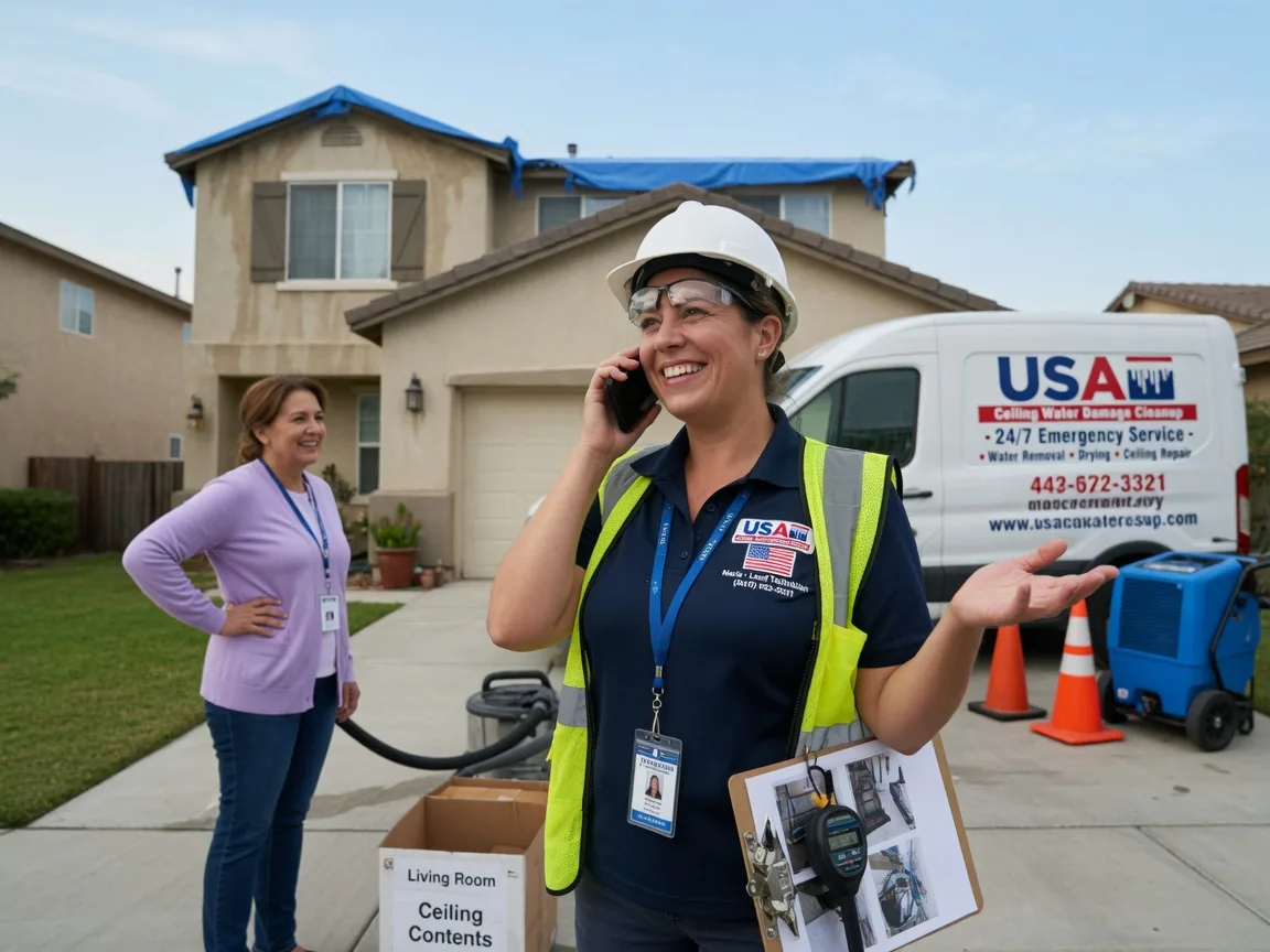 Ceiling Water Damage Restoration Hunter, OK FAQs